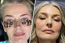 57-летняя модель запостила свое лицо без макияжа