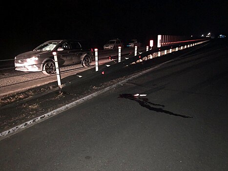 Под Оренбургом водитель «Лады Веста» сбил пешехода