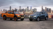 Компания Chevrolet намекнула на дизайн обновленных Colorado и Trailblazer