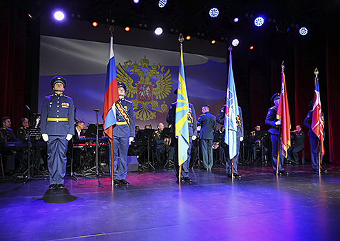 В подмосковном Краснознаменске состоялся праздничный концерт, посвящённый Дню защитника Отечества