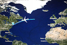 Самолет развернули над Атлантикой из-за засорившихся туалетов