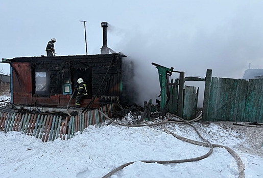 Возгорание частного дома в Называевском районе закончилось гибелью мужчины
