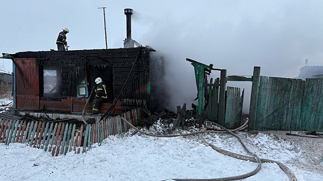 Возгорание частного дома в Называевском районе закончилось гибелью мужчины