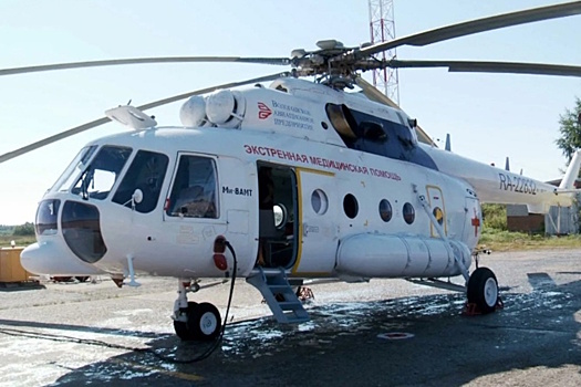 Около 250 вылетов выполнила санитарная авиация Вологодской области в течение года