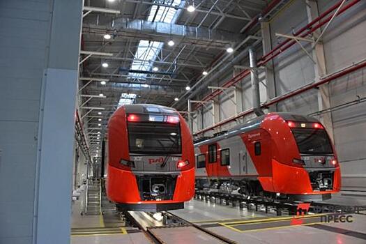 Электропоезд "Ласточка" начнет курсировать из Екатеринбурга в Красноуфимск с 17 октября