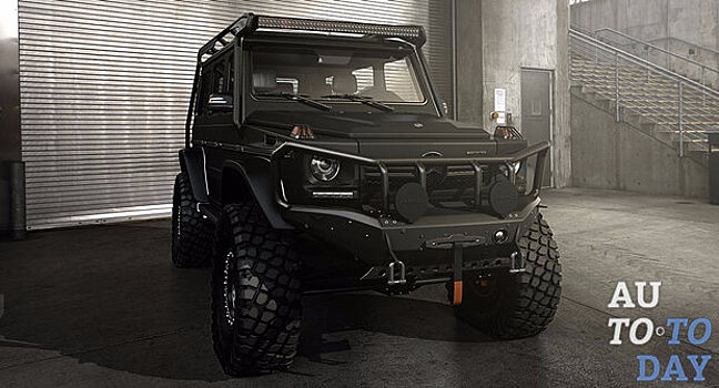 Доработанный Mercedes G-Class получил новые крылья и злые бамперы