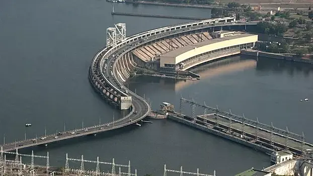 Украина открыла все шлюзы на ДнепроГЭС