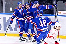 СКА обыграл «Спартак» во втором матче серии второго раунда плей-офф КХЛ, видео голов, обзор, когда состоится третья игра