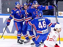 СКА обыграл «Спартак» во втором матче серии второго раунда плей-офф КХЛ, видео голов, обзор, когда состоится третья игра