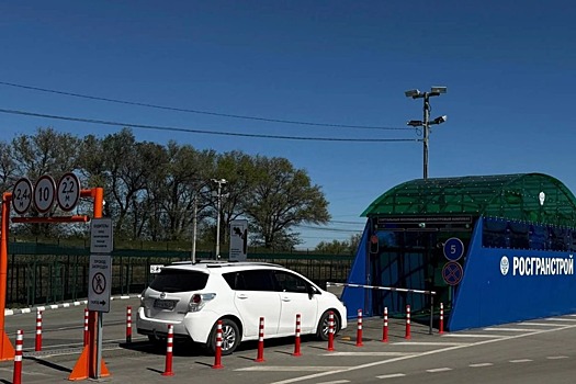 На границе Северной и Южной Осетии установили автоматический сканер для легкового транспорта