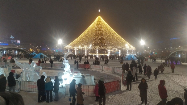 В Перми ограничили работу ледового городка и закрыли каток на эспланаде: причины