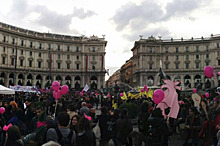В Италии прошли многочисленные манифестации против насилия в отношении женщин