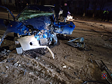 В Волгоградской области нетрезвый парень без автоправ сел за руль иномарки и совершил смертоносное ДТП
