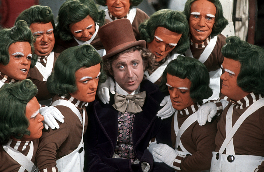 Кадр из фильма "Вилли Вонка и шоколадная фабрика" (1971)