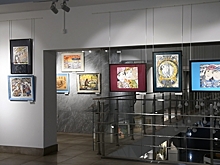 Волгоградская художница представила выставку картин о котах