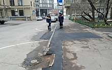 Дорогу отремонтировали в Красносельском районе