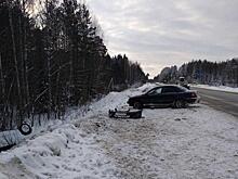 В Кировской области столкнулись две иномарки: один человек госпитализирован