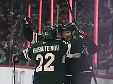 «Миннесота» победила «Каролину» благодаря шайбе Тренина и ассисту Хуснутдинова