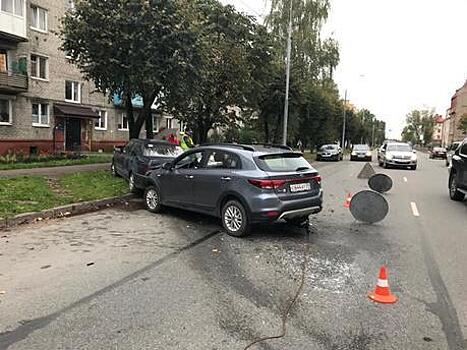 В Черняховске при столкновении Volkswagen и KIA пострадал шестилетний ребёнок