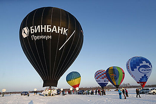 Воздушный шар Фёдора Конюхова и Ивана Меняйло