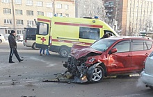 В Кемеровской области столкнулись две Toyota, три человека госпитализированы