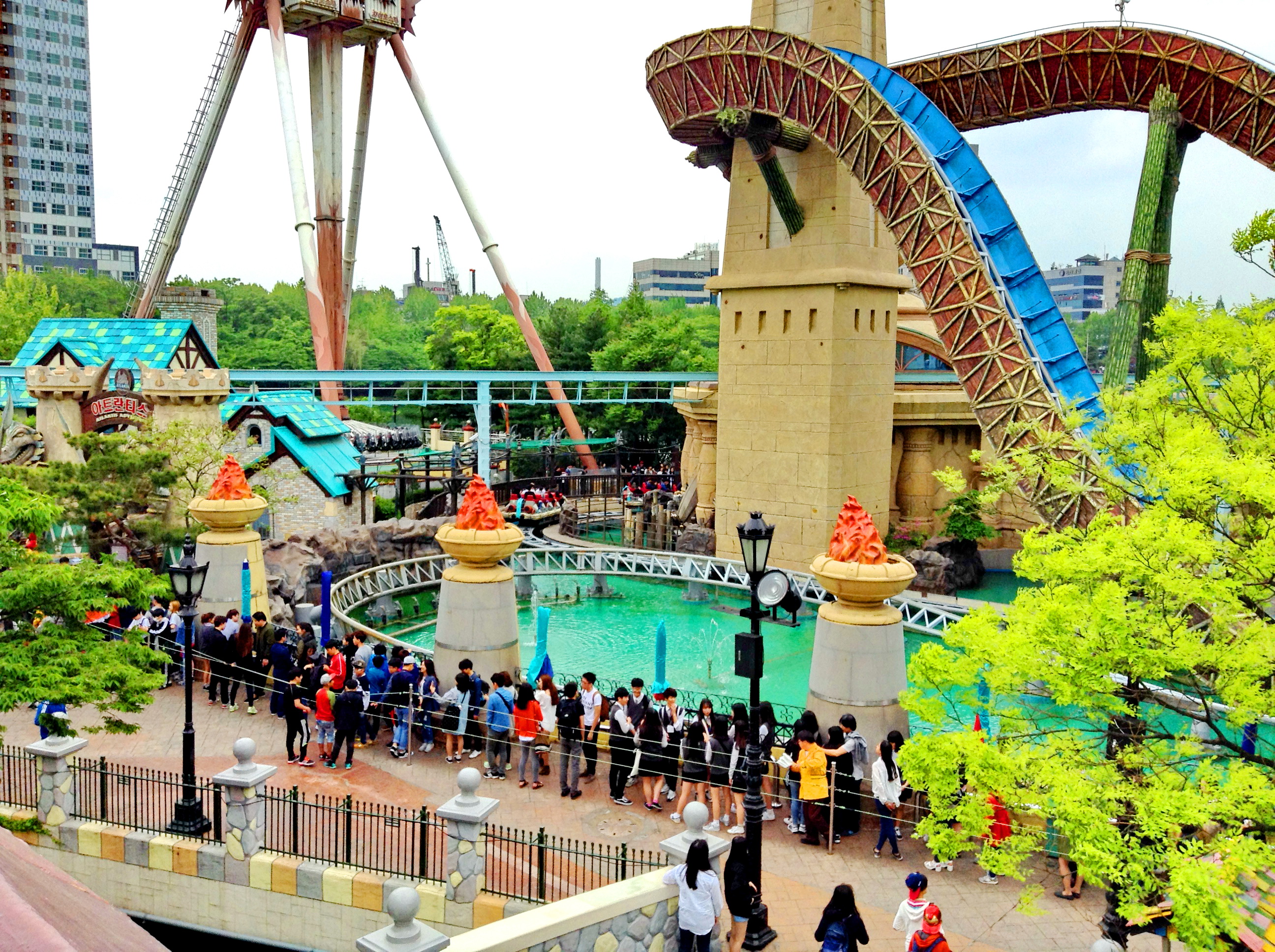 Развлекательный парк Lotte World, Сеул, Южная Корея, Азия