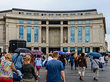Пожар в крупном ТЦ в центре Санкт-Петербурга потушили