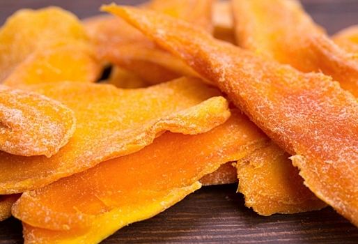Польза и пищевая ценность сушеного манго без сахара