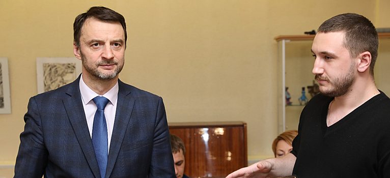 Глава Раменского Виктор Неволин провел встречу с новым составом Молодежного совета