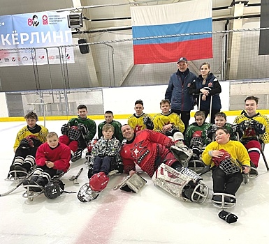 В Удмуртии появилась детская хоккейная команда для детей с ментальными нарушениями
