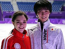 Евгения Медведева: «В Канаде смотрела на Ханю и думала: почему ты так мало тренируешься? Теперь поняла – чтобы свое долголетие сохранить»