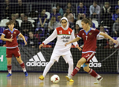 Россиянки обыграли сборную Ирана по мини-футболу