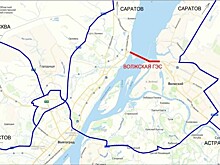 В Волгограде действует запрет на проезд грузовиков по городу в дневное время