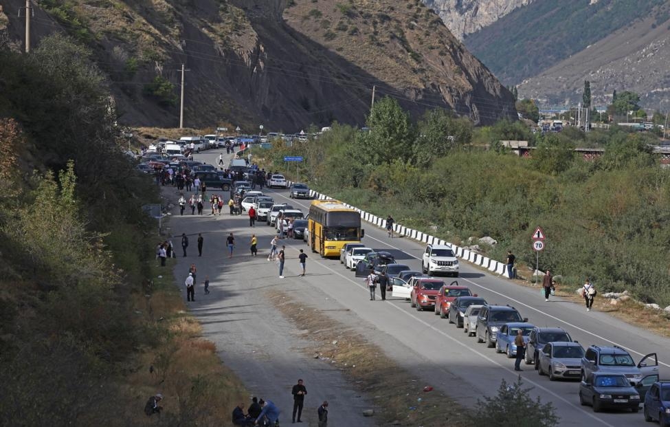 В Северной Осетии ввели режим повышенной готовности из-за ситуации на КПП «Верхний Ларс»