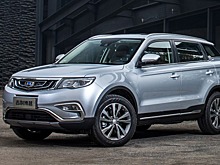 Объявлены цены на новый Geely Atlas в России