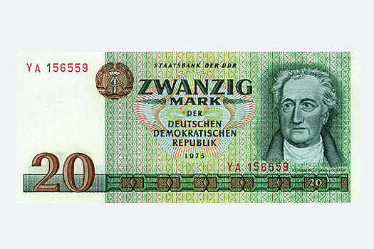 Bild: в Дрездене на один день вернули в оборот марку ГДР