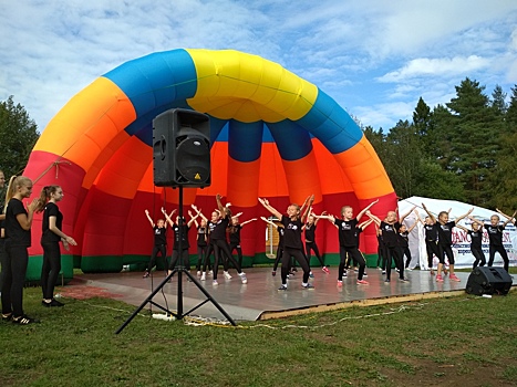 Более 200 детей стали участниками Открытого областного фестиваля современного хореографического искусства