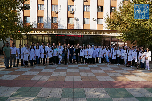 Волонтерский корпус первой городской больницы Махачкалы назвали одним из лучших в России