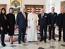 Президент ЕЕК Вячеслав Моше Кантор встретился с Папой Римским в Ватикане