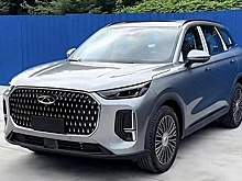 Салон нового Chery Tiggo 8L впервые сняли на фото