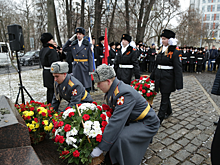 Митинг у памятника маршалу Рокоссовскому состоялся в ВАО