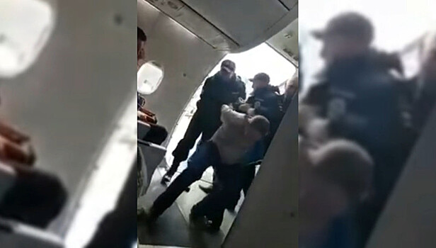 Пьяный пассажир устроил дебош перед вылетом самолета из Чебоксар