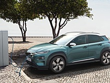 Электрический Hyundai Kona сгорел на зарядной станции