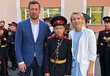 Жена Андрея Мерзликина поделилась фото со старшим сыном-суворовцем