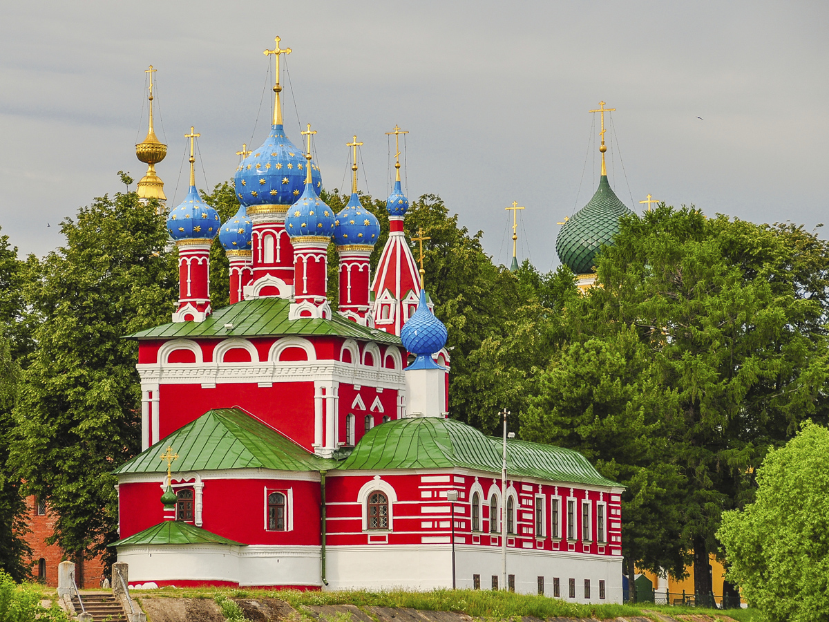 Церковь Димитрия царевича «на крови», Углич, Ярославская область, Россия, Европа