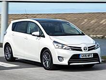 Toyota прекращает продажи минивэна Verso