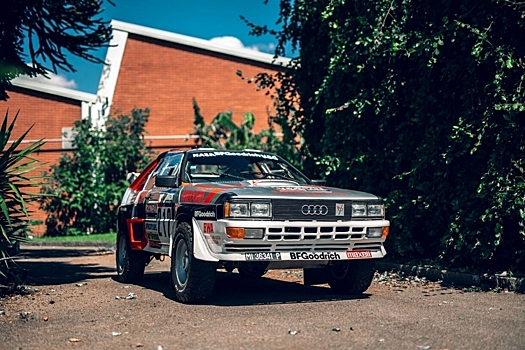 Audi Quattro 1986 года для Дакара на самом деле был построен на шасси британского вндорожника