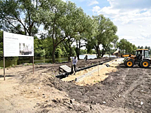 На набережной липецкой Усмани появится сцена для массовых мероприятий