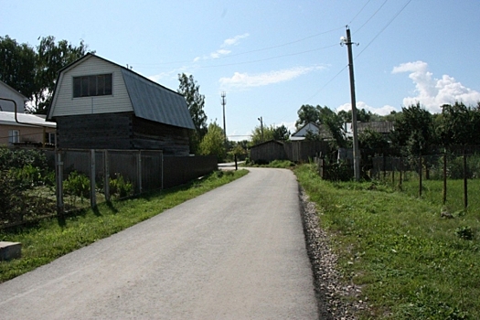 В Рязани отремонтировали дорогу в районе Борки