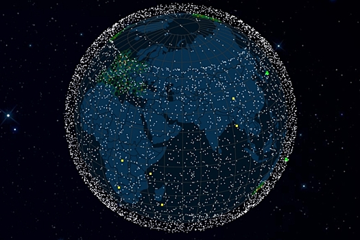 «Паровозик Маска» снял в небе над Новосибирском астрофотограф Алексей Поляков